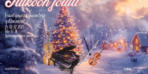 Tulkoon joulu - Esiintymässä pianisteja ystävineen