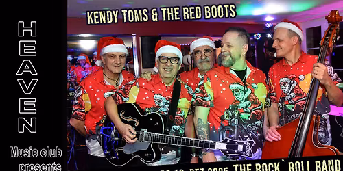 Kendy Toms & the Redboots, live im Heaven. Eintritt frei