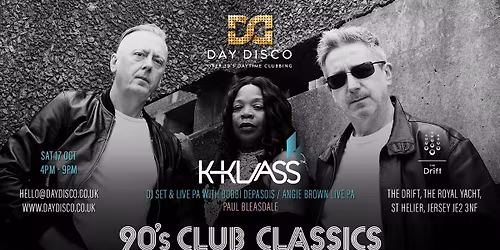 Day Disco Club Classics Anthems - K Klass Dj Set & Live PA & Angie Brown 
