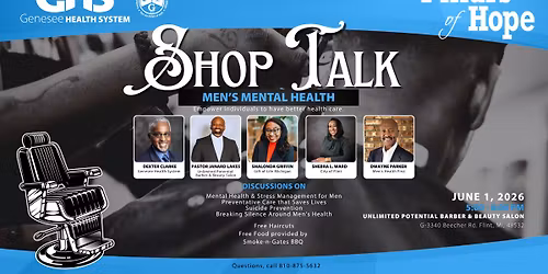 Shop Talk: Men\u2019s Mental Health Month