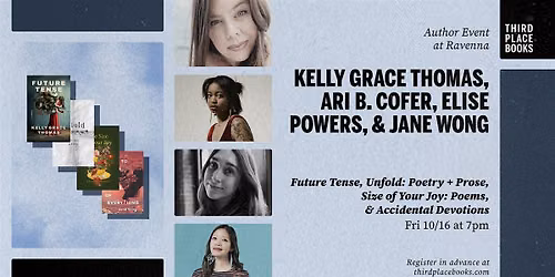 Kelly Grace Thomas, ari b. cofer, Elise Powers, and Jane Wong