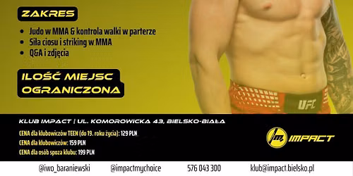 Seminarium MMA z Iwo Baraniewskim \ud83e\udd4a\ud83d\udd25