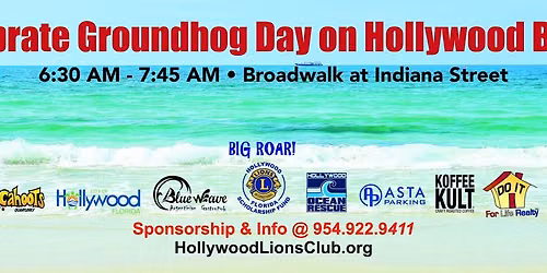 Groundhog Day on Hollywood Beach 23rd Annual - It's Nuts