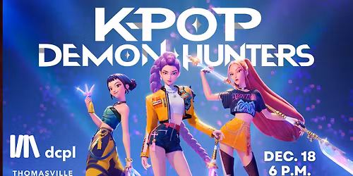 K-Pop Demon Hunters Sing-A-Long Party (All Ages)