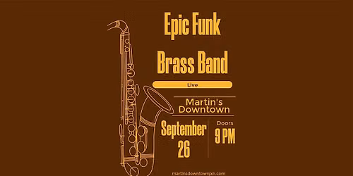 Epic Funk Brass Band Live at Martin's Downtown