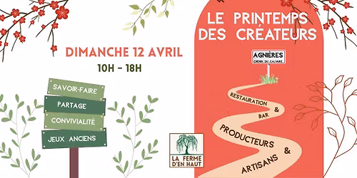 Le Printemps des Cr\u00e9ateurs - 4e \u00e9dition