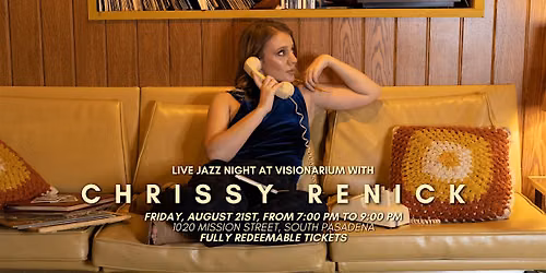 Live Jazz Night at Visionarium with Chrissy Renick