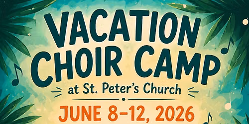 Vacation Choir Camp