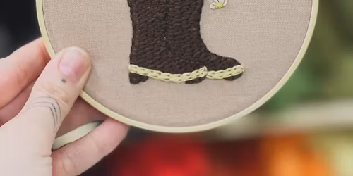 Wasilla :: Wildflower Tuf hand embroidery class