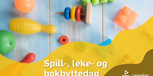 Spill-, leke- og bokbyttedag
