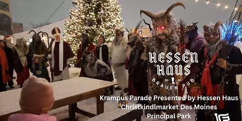 Krampuslauf (Running of the Krampuses) presented by Hessen Haus