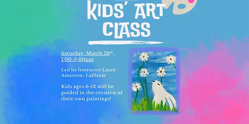 Wistariahurst Kids' Art Class - March 2026