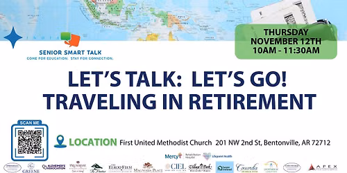 Let\u2019s Talk: Let\u2019s Go!  Traveling in Retirement