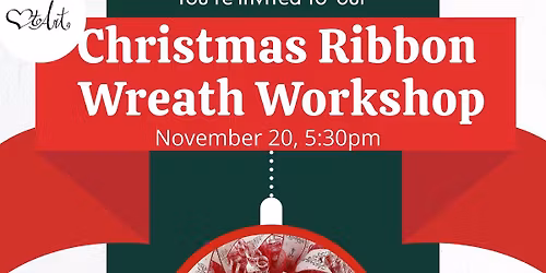 Christmas Ribbon Wreath Workshop