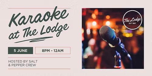 KARAOKE NIGHT AT THE LODGE\ud83c\udfa4