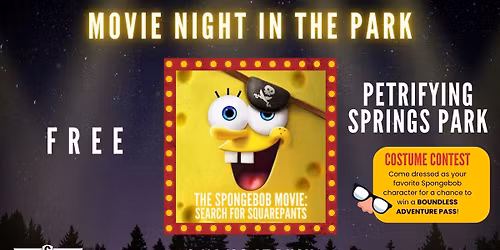 Movie Night in the Park: The Spongebob Movie: Search for Squarepants