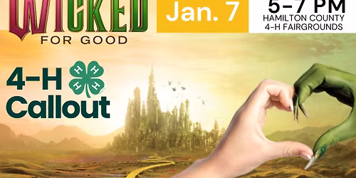 Wicked For Good 4-H Callout