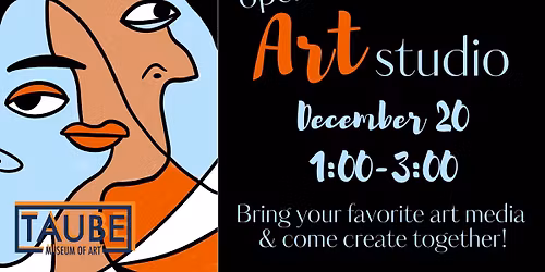December 20th Open Studio Holiday Edition!