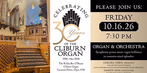 Organ & Orchestra: Symphonic Power Meets Organ Brilliance