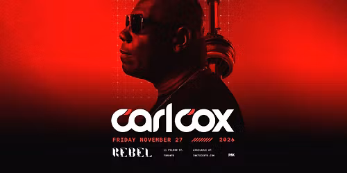 Carl Cox at REBEL