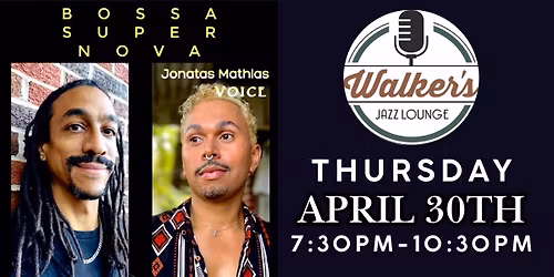 Brazilian Nights-Jones & Mathias at Walker's Jazz Lounge