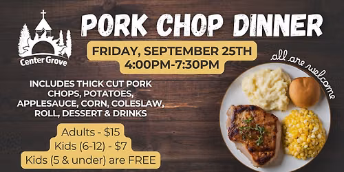 Pork Chop Dinner