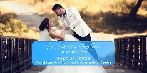 Langley Pop Up Wedding Dress Sale