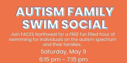 Autism Family Swim Social
