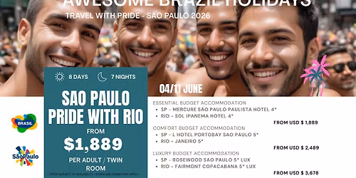 Sao Paulo Pride 2026