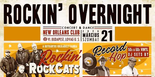 XV. ROCKIN' OVERNIGHT \/ Rockin' RockCats \/ Dj Atomic \/ Dj Impala