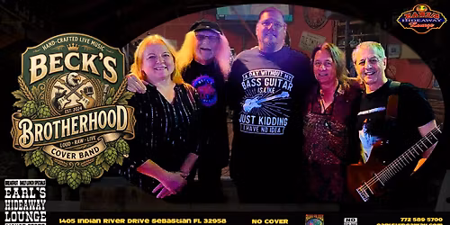 BECKS BROTHERHOOD - LIVE - FRI MAY 1, 2026 - Earl's Hideaway, Sebastian FL 32958