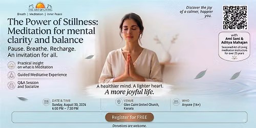 The Power of Stillness: Meditation for mental clarity and balance