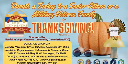 Turkey Donation Drive Drop-Off