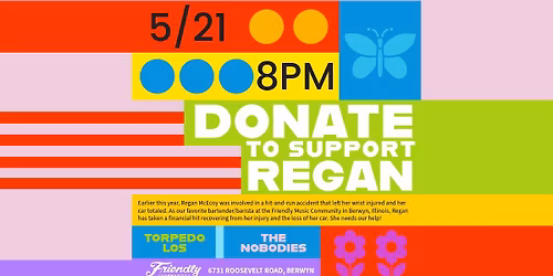 Donate to support Regan