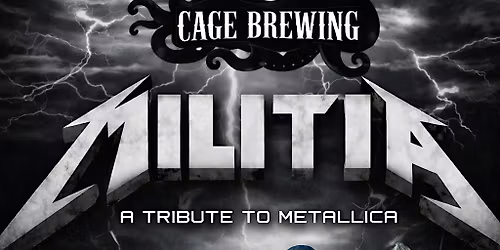 MILITIA- Tribute to Metallica LIVE at Cage Brewing, St. Pete, FL | FREE
