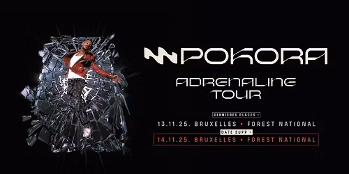 M POKORA - Adr\u00e9naline Tour - Forest National, Bruxelles