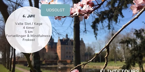 Sommervandring ved Vall\u00f8 Slot