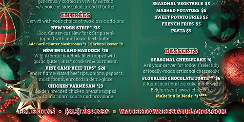 Christmas at the Grille