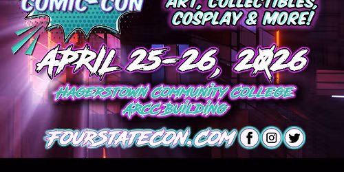 FOUR STATE COMIC CON 2026
