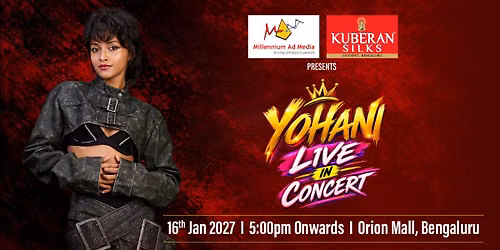 Yohani Live in concert