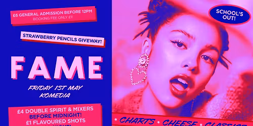 FAME \/\/ SCHOOLS OUT \/\/ 400 SPACES ON THE DOOR!
