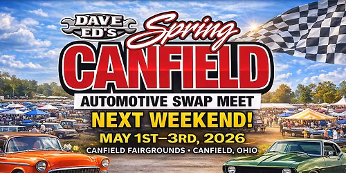 Spring Canfield Automotive Swap Meet