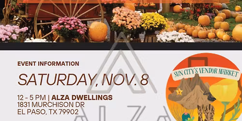 Fall Vibes Market & Paw-tumn Pairs Contest @ Alza Dwellings