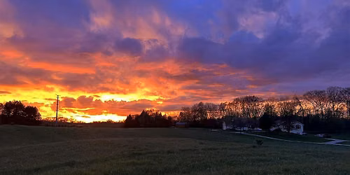 Fall Sunset Sound Bath At Hamlett Lavender Farm