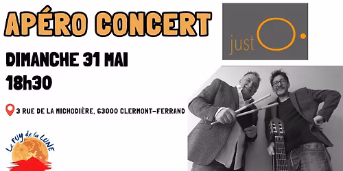 Ap\u00e9ro concert - JustO