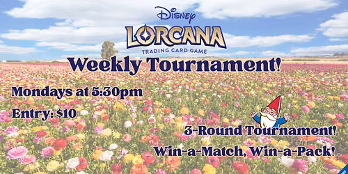 Disney Lorcana Weekly Tournament