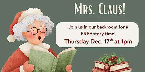 Story time with Mrs. Claus