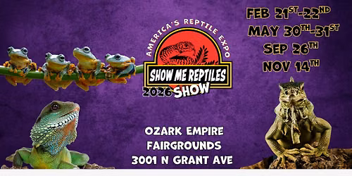 Show Me Reptiles And Exotics Springfield,  MO 
