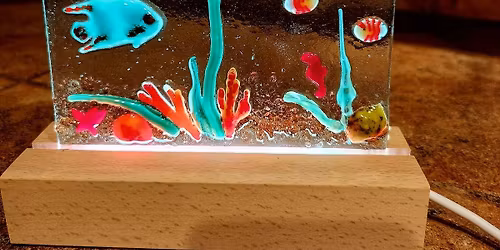 Fused Glass Fish Nightlight