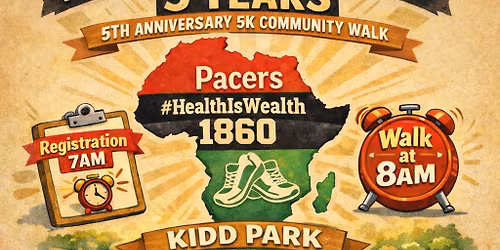 5th Anniversary 5k Community Walk 